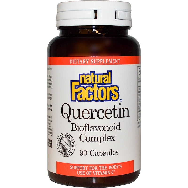 Natural Factors Quercetin, Bioflavonoid Complex, 90 Capsules